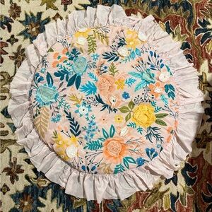 Round Floral Baby/Toddler Mat